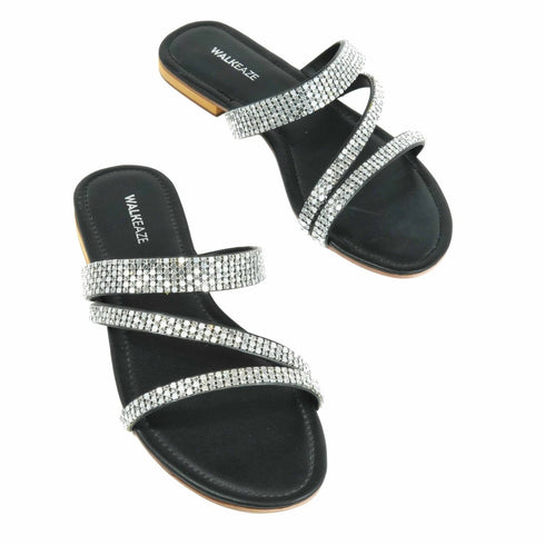 Women Formal Slippers - 40084S - Slippers - Walkeaze